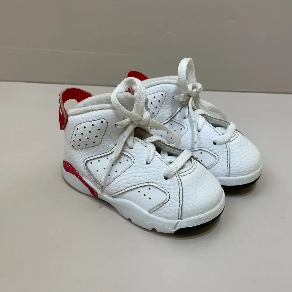 AIR‎ JORDAN 6 RETRO RED OREO SNEAKERS
